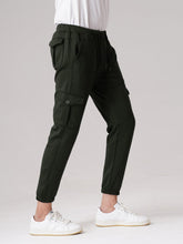 Six Pocket Fleece Cargo Trouser - Olive Green - wearup.store